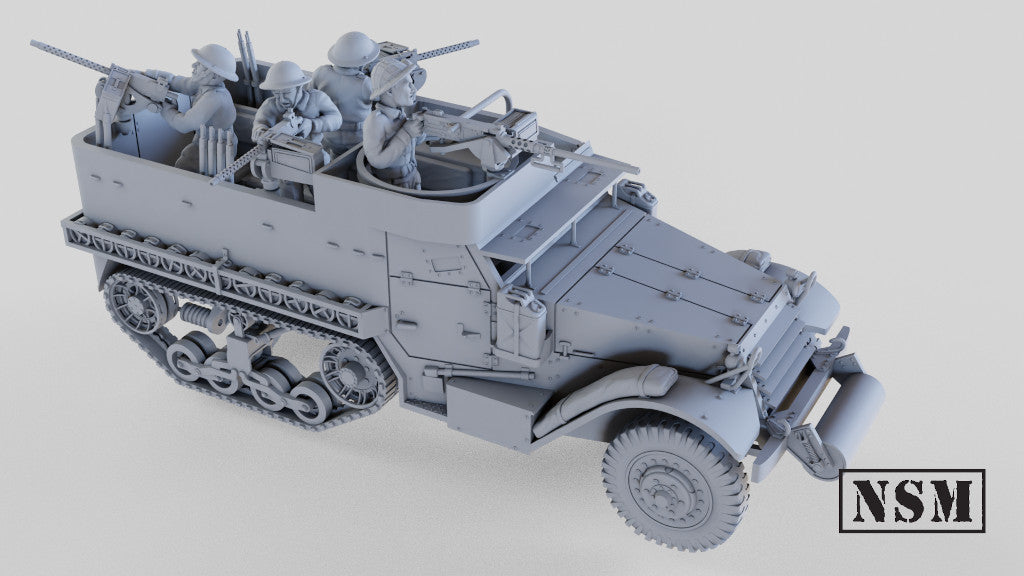 M5A1 Half Track (Night Sky Miniatures)