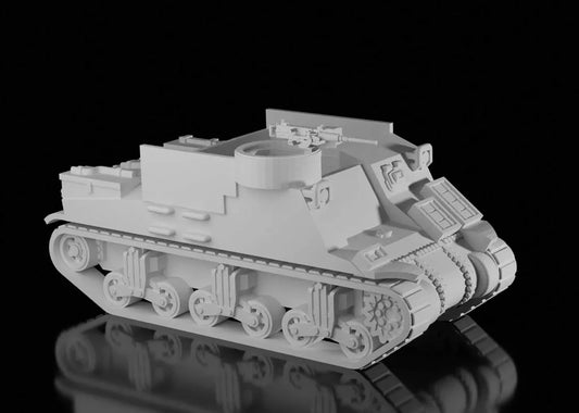 WW2 Canadian M7 Priest Kangaroo. Unpainted Resin Model