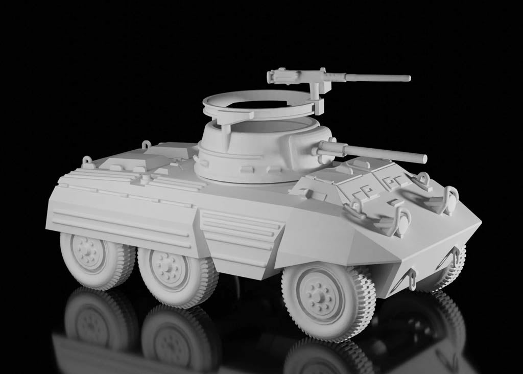 M8 Greyhound 6x6 Armoured Car