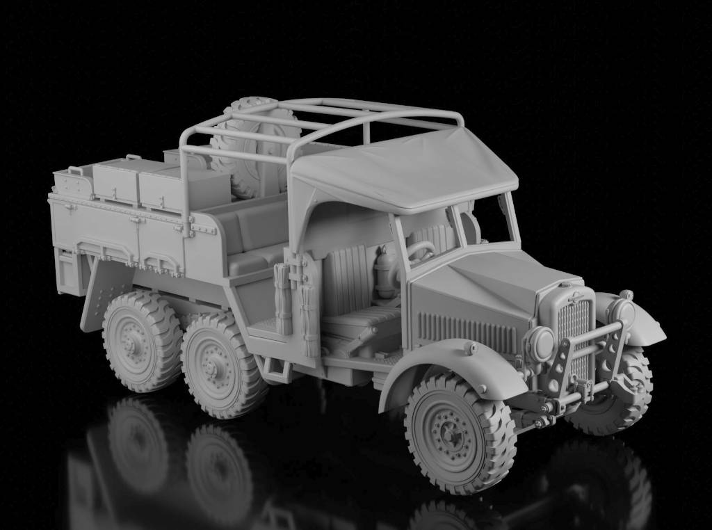 Morris CDSW  (Wargame3d). Painted Resin Model