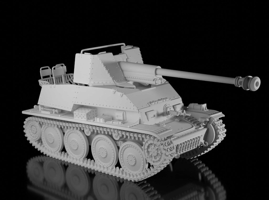 Marder III  Sd.Kfz.139 (Wargame3d). Painted Resin Model