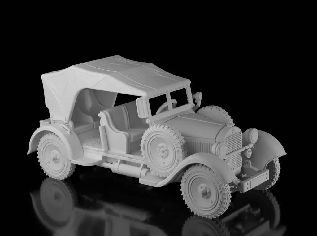WW2 German Stuttgart 260 Staff Car. Painted Resin Model
