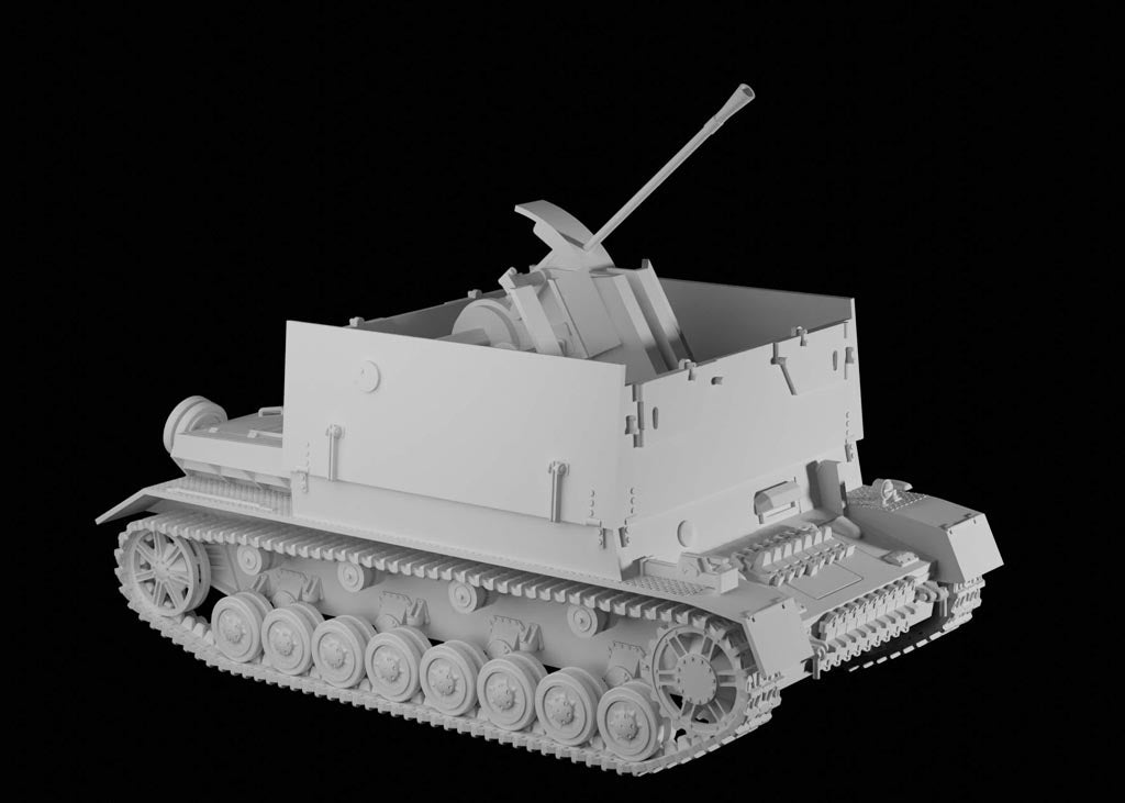 Flakpanzer IV 3.7 cm Flak 43 ‘Möbelwagen’ Closed (Night Sky Miniatures)