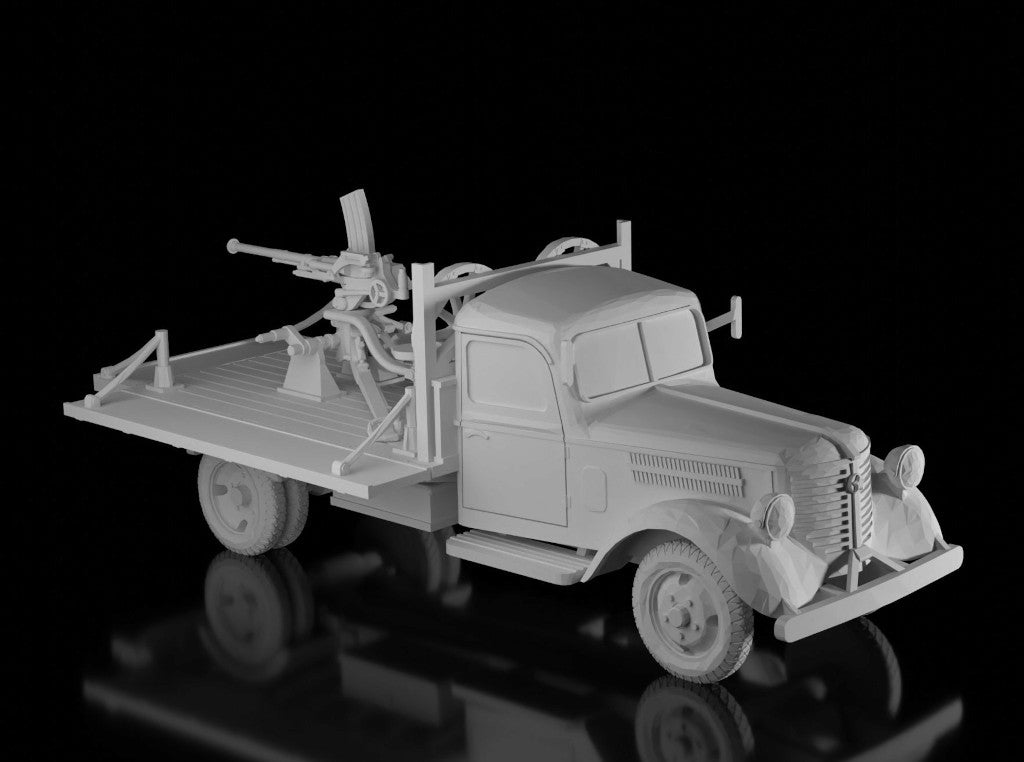 Nissan 180 Medium Truck 20mm AA (Deployed)