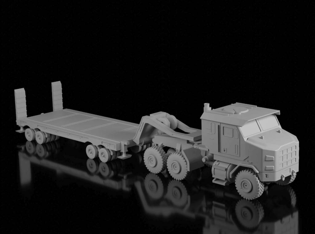 Oshkosh M1070 HET Tank Transporter (Guaro3d)