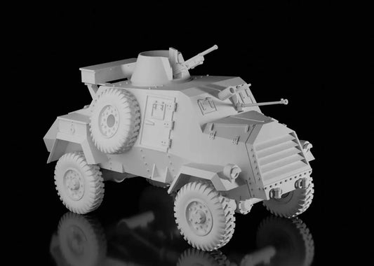 WW2 Canadian Otter Light Reconnaissance Vehicle. Unpainted Resin Model