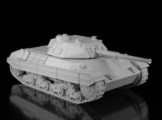 Italian WW2 Carro Armato Pesante P43 Bis unpainted resin model