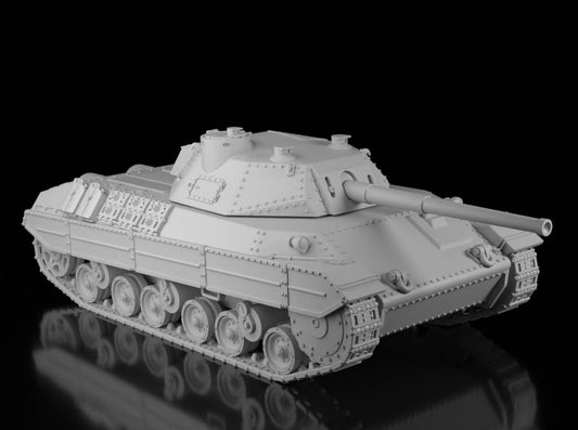 Italian WW2 Carro Armato Pesante P.43 Ter unpainted resin model