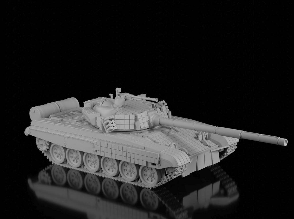 PT-91 Twardy (Ramzay1945). Painted Resin Model