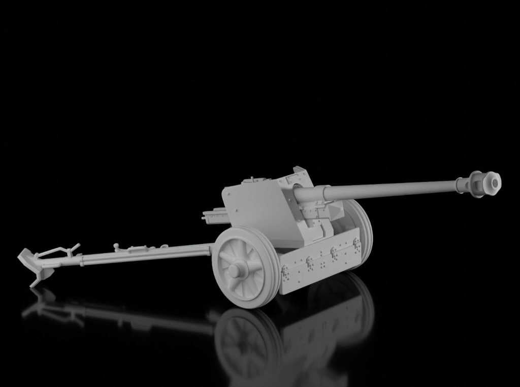 7.5cm Pak 40 - Firing Position