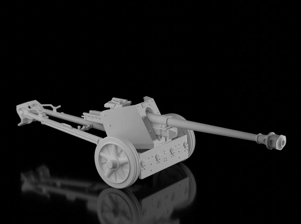 7.5cm Pak 40 - Towing Position
