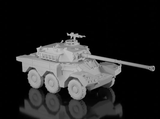 Postwar French Panhard ERC-90 Sagaie. UnPainted Resin Model