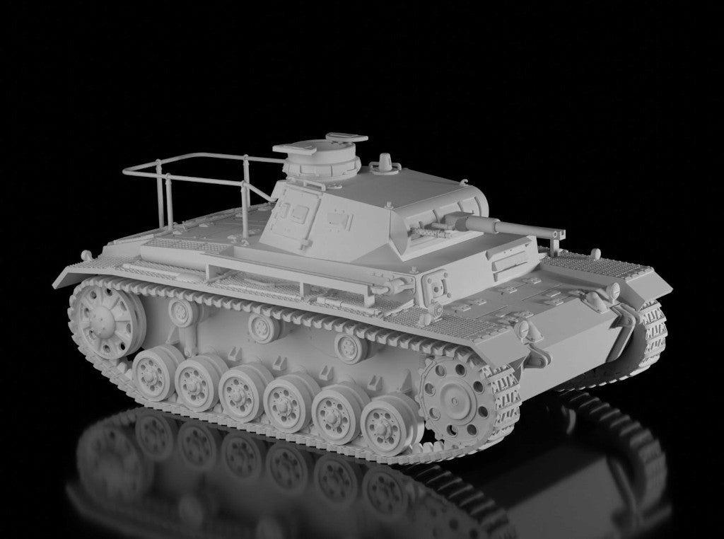Panzerbefehlswagen III Ausf.E (Night Sky Miniatures)