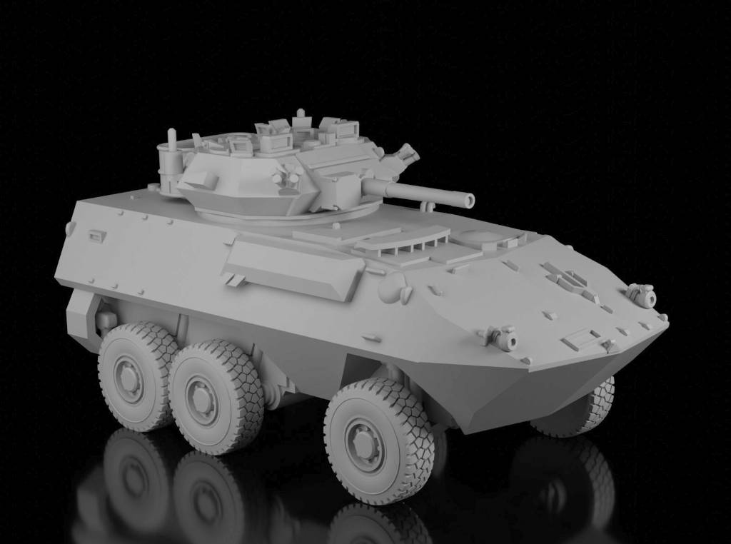 MOWAG Piranha 6x6 AFV (Guaro3d)
