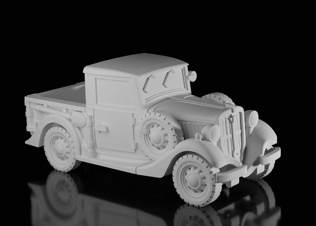 Polski-Fiat 508 Pick Up