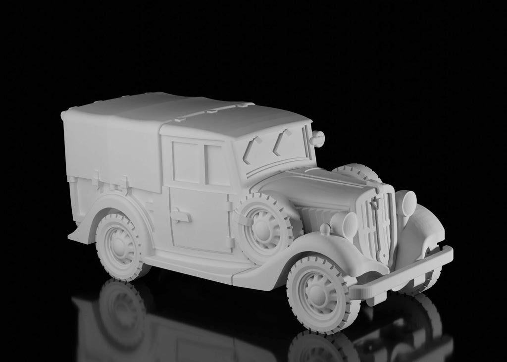Polski-Fiat 508 Pick Up - Covered