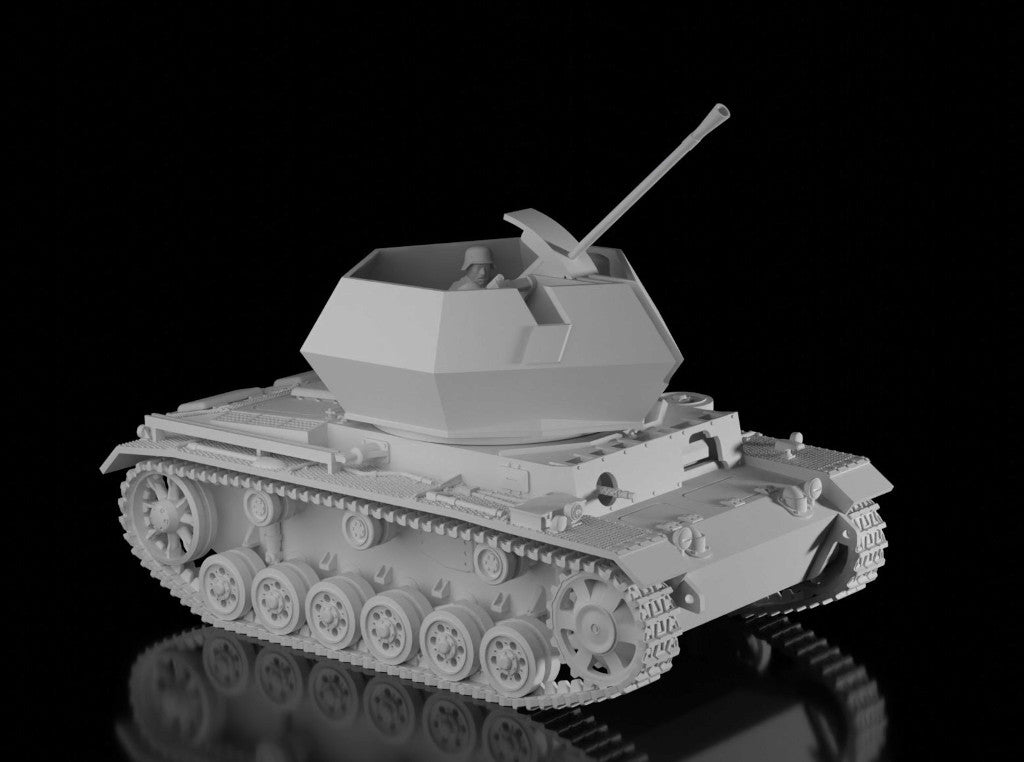 Flakpanzer III Ostwind (Night Sky Miniatures)