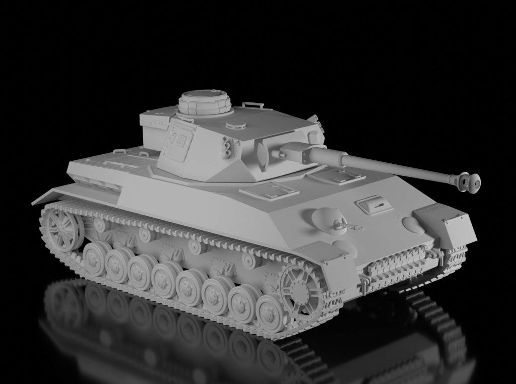 Panzer IV Ausf H Krupp-Entwurf (Project W1466). Painted Resin Model
