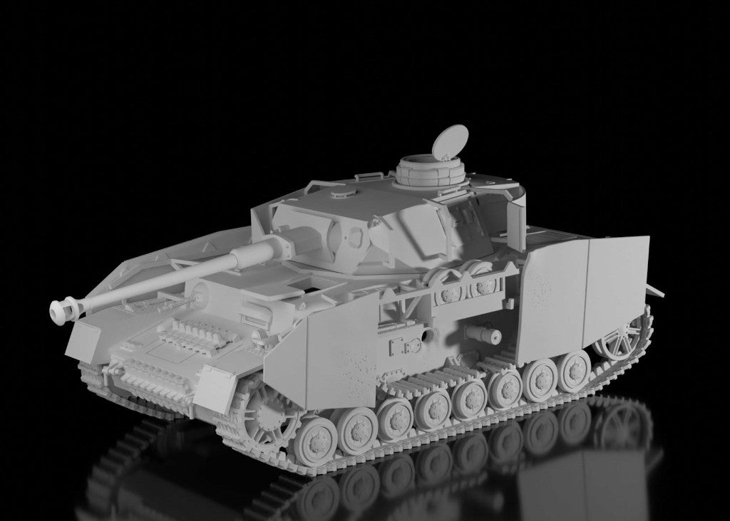 Panzer IV Ausf H - Damaged (Night Sky Miniatures)