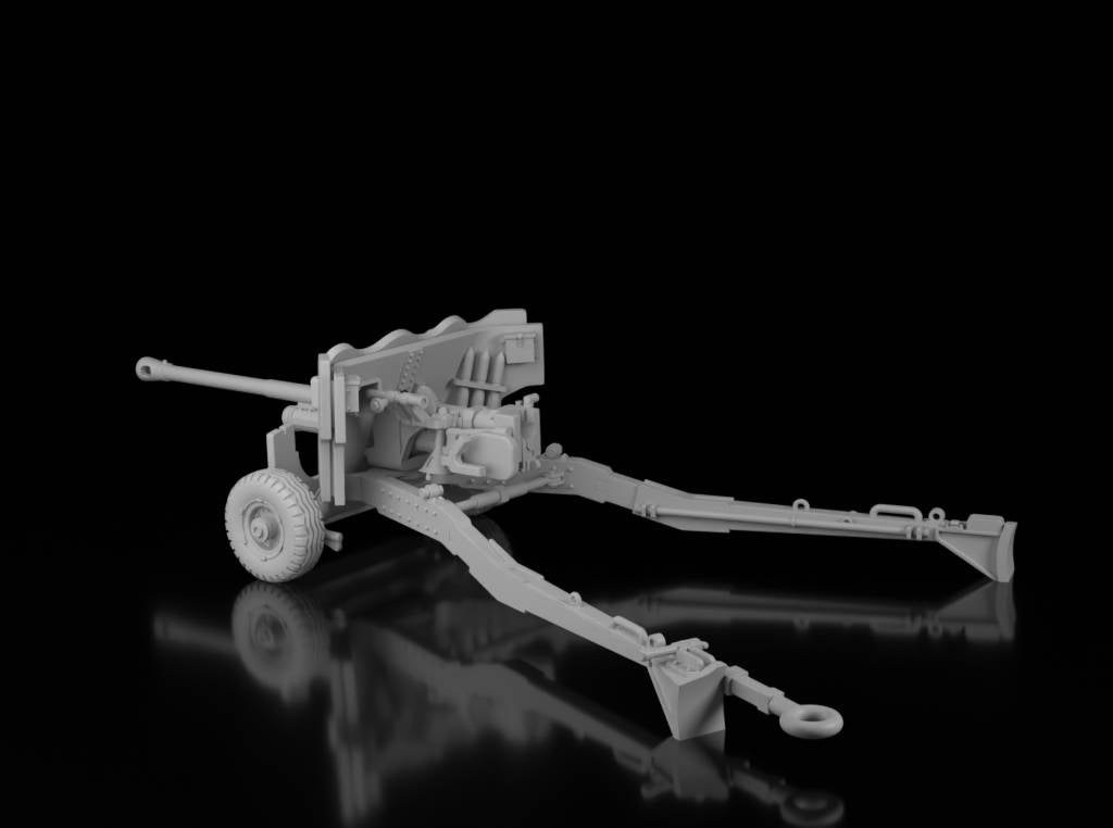 QF 6 Pounder A/T Gun (Wargame3d)
