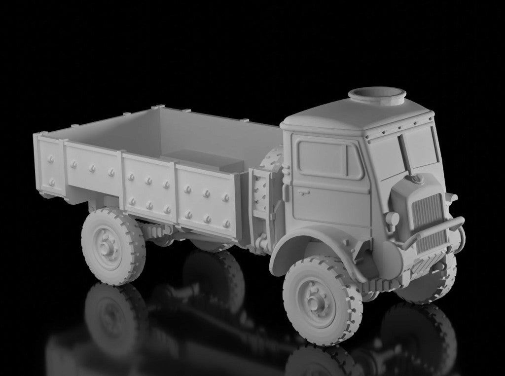 Bedford QL - Open (Windham Graves). Painted Resin Model