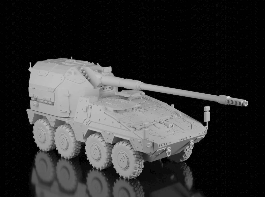 RCH 155 Boxer (Guaro3d). Painted Resin Model