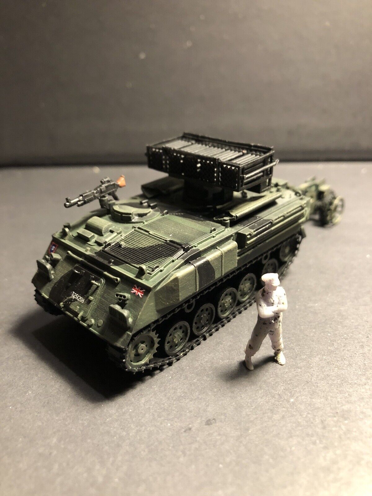 British FV432 Ranger and Barmine Layer. Painted Resin Model