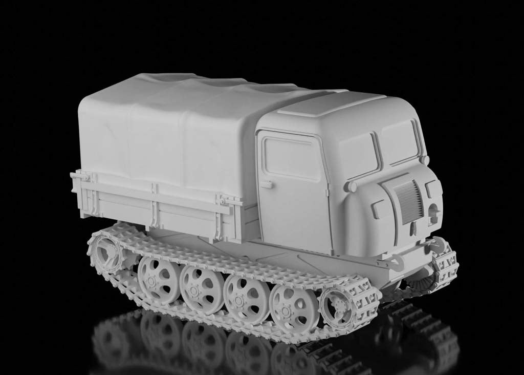 Raupenschlepper Ost 1 with Tilt (Arvernes Miniatures)