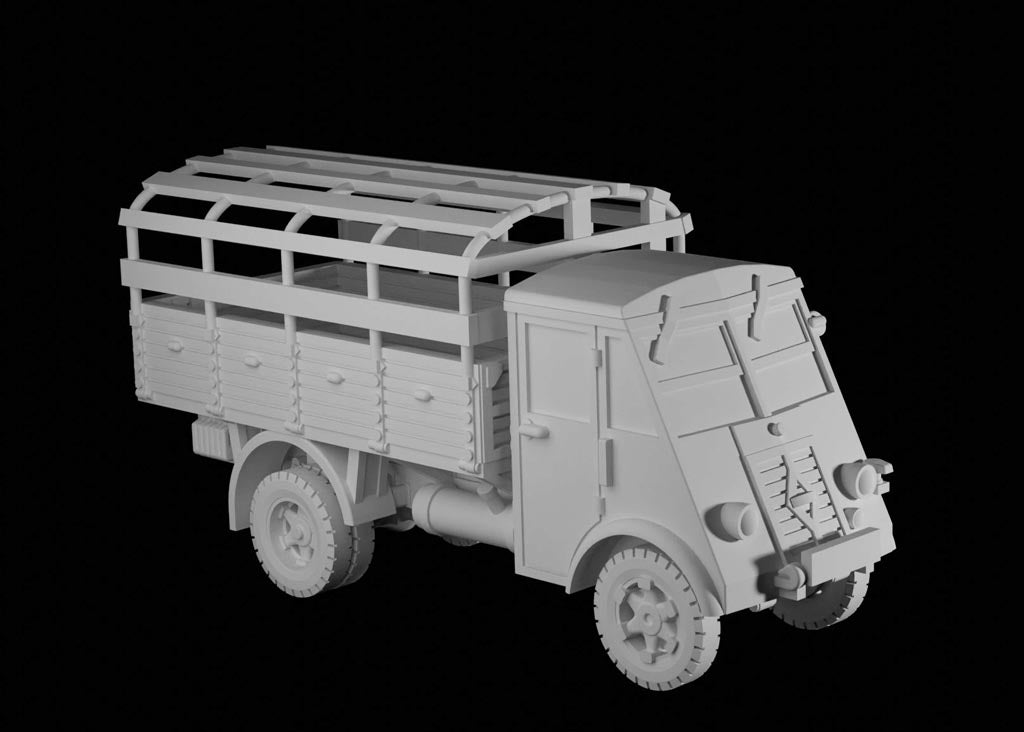 Renault AHS (Wood Sides) w/Ribs