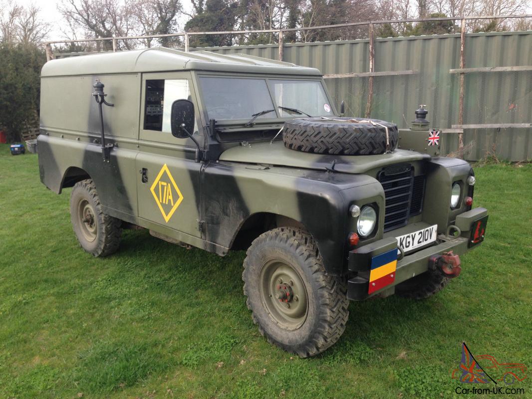 British Post War Land Rover Series 3 LWB Hard Top. Painted Resin Model