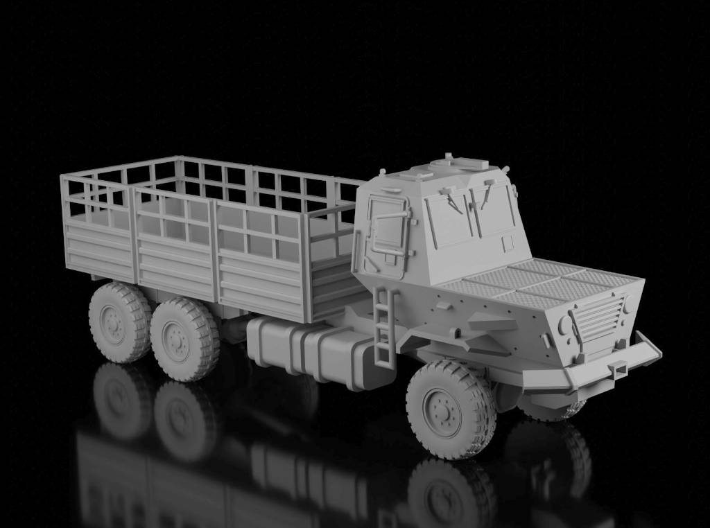 Samil 100 (Guaro3d). Painted Resin Model