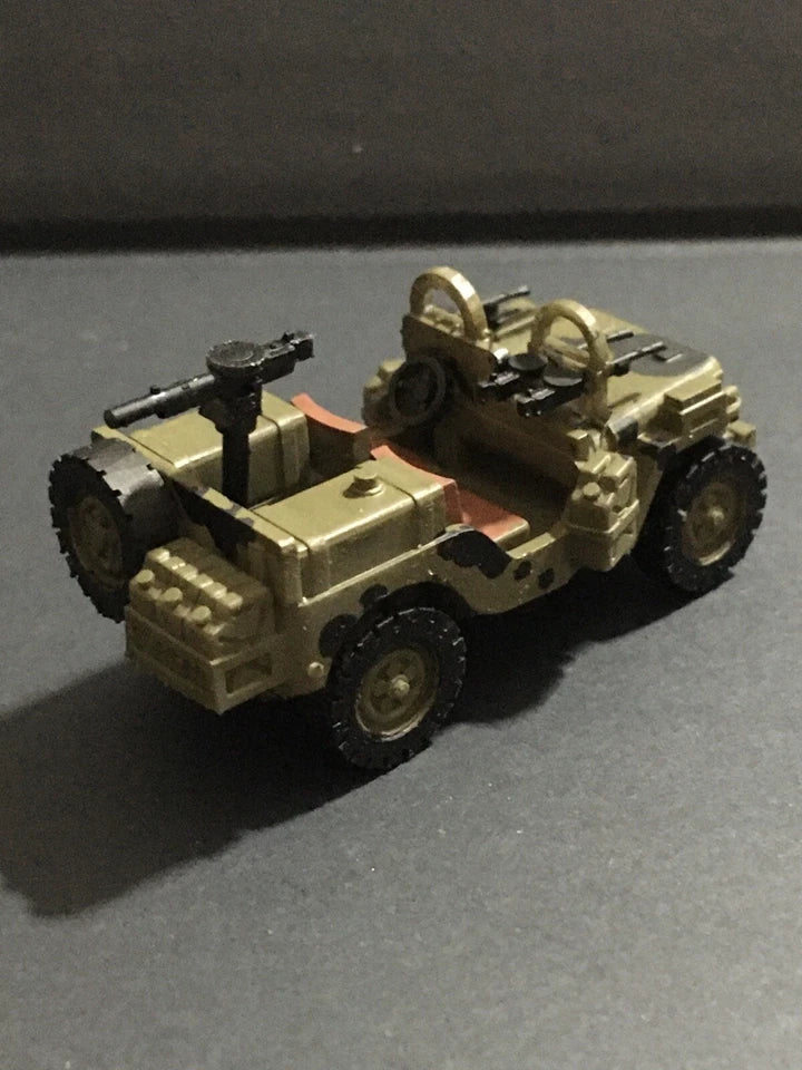 British WW2 SAS ETO Armoured Jeep. Painted Resin Model