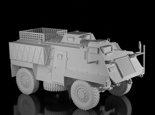 British Post War Saxon APC. Painted Resin Model