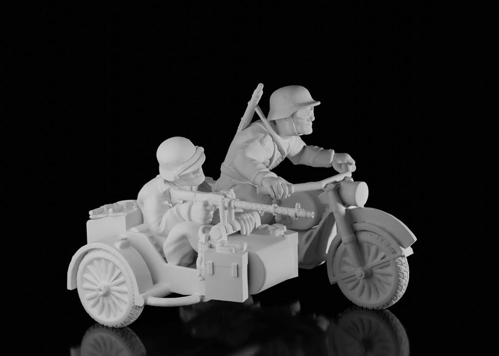 Motorcycle-Sidecar Combination (Version 1)