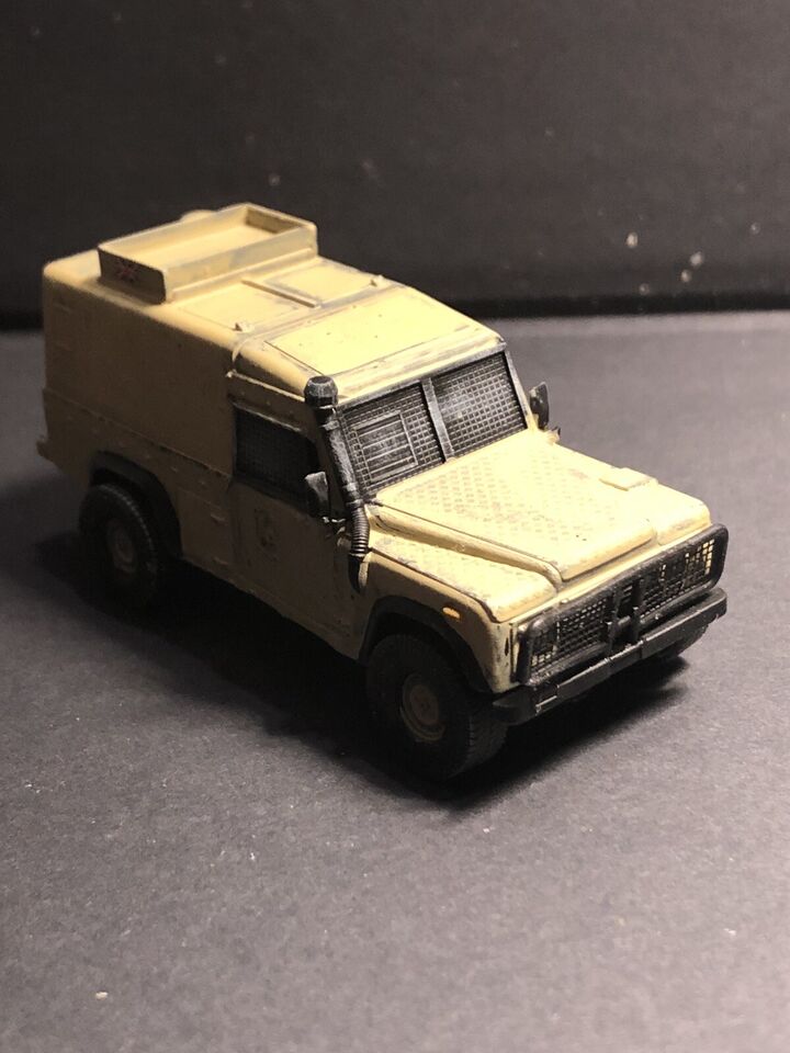 British Post War Land Rover Snatch. Painted Resin Model