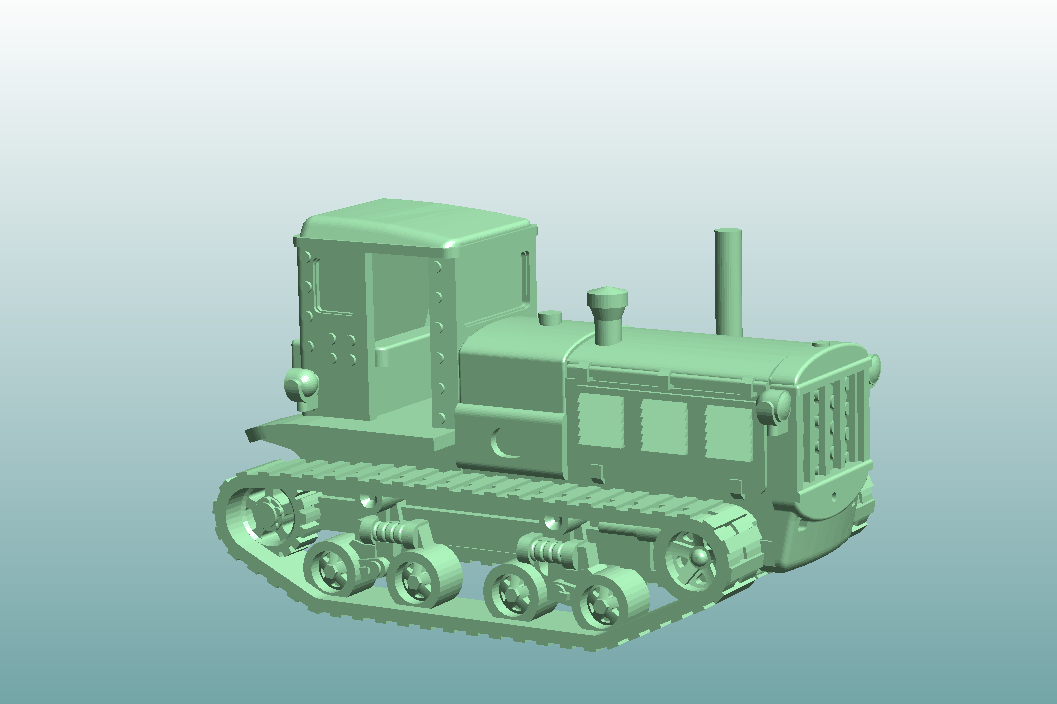 STZ-3 Soviet Artillery Tractor (Early)