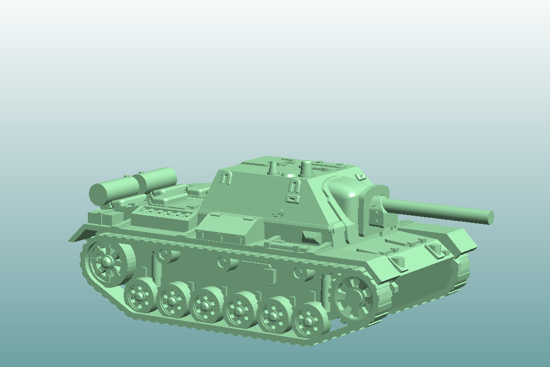Su-76i Self Propelled Gun