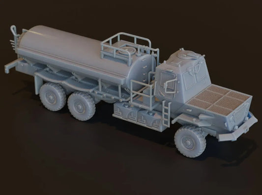 South African Post War Samil 100 WATER Tanker. Painted Resin Model