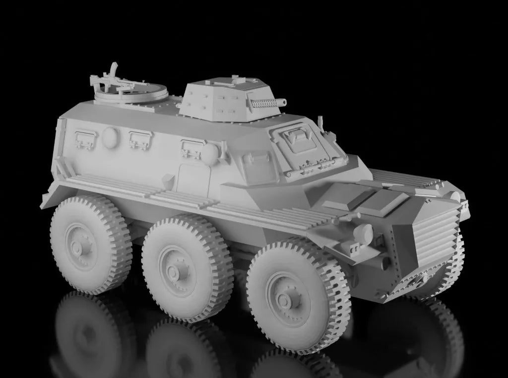 British Post War FV603 Alvis Saracen. Painted Resin Model