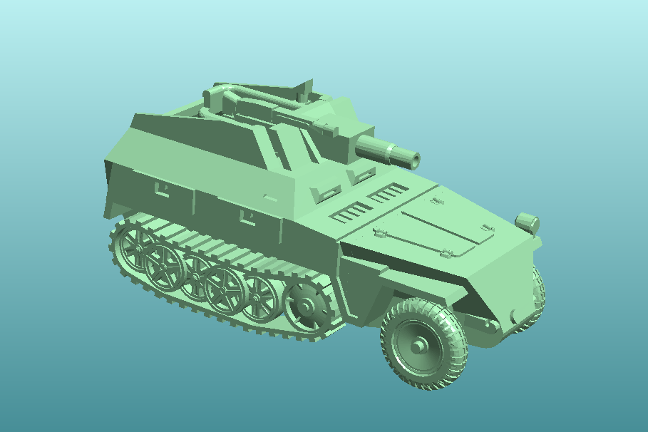SdKfz 250/8 - (75mm Howitzer)