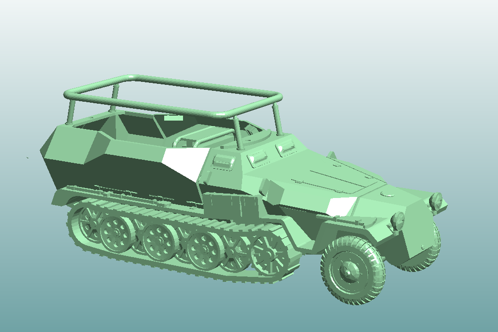 Sd.Kfz 251/17 Ausf C Command