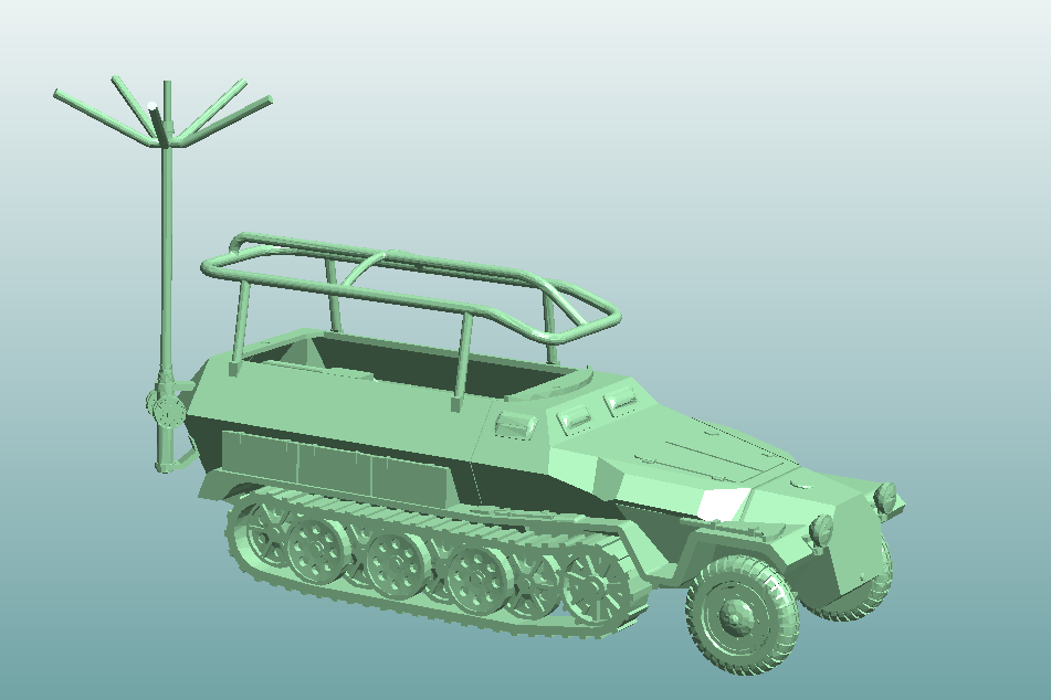 Sd.Kfz 251/3 Ausf C Radio Command Vehicle