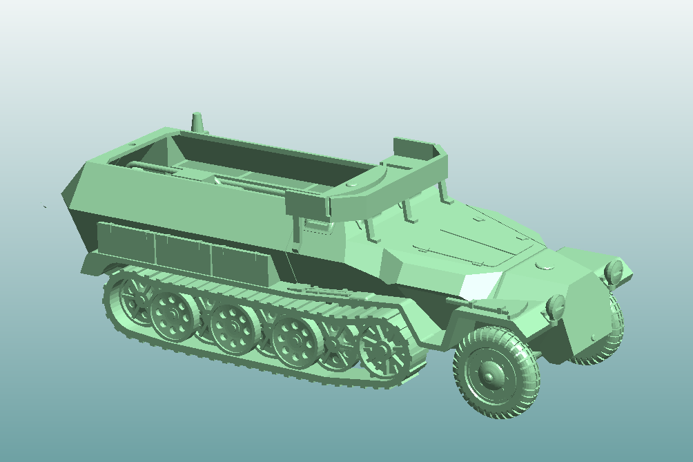 Sd.Kfz 251/18 Ausf C Artillery Observation A/C