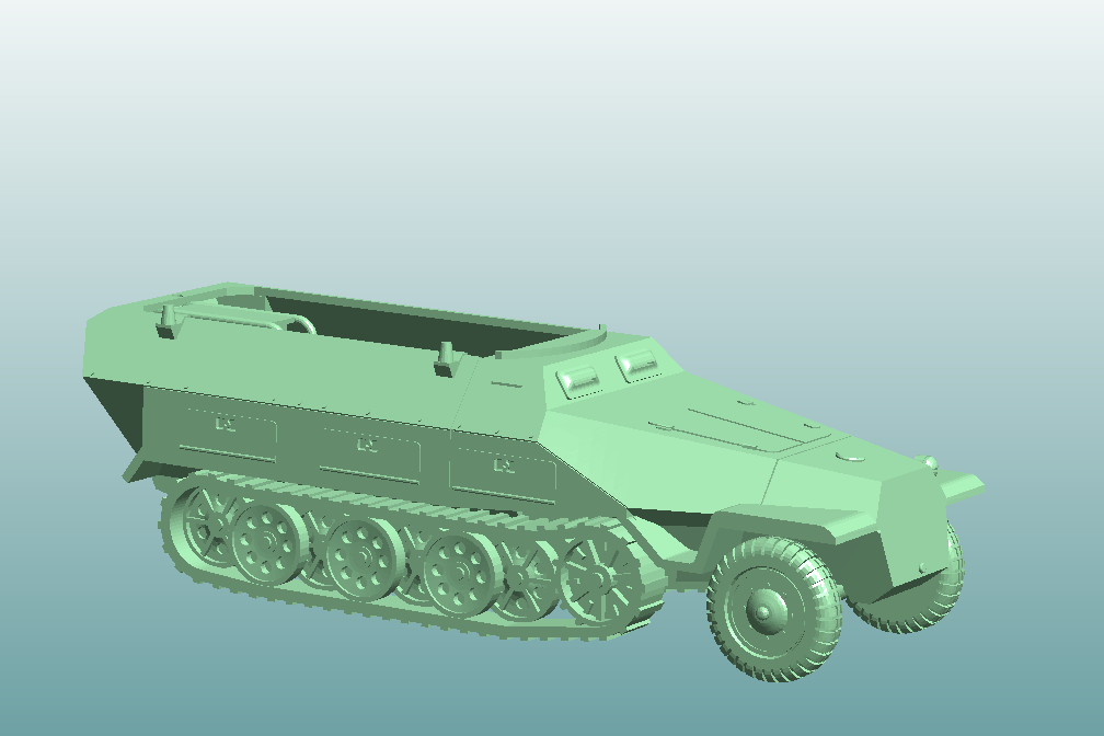 Sd.Kfz 251/3 Ausf D Radio Command Vehicle