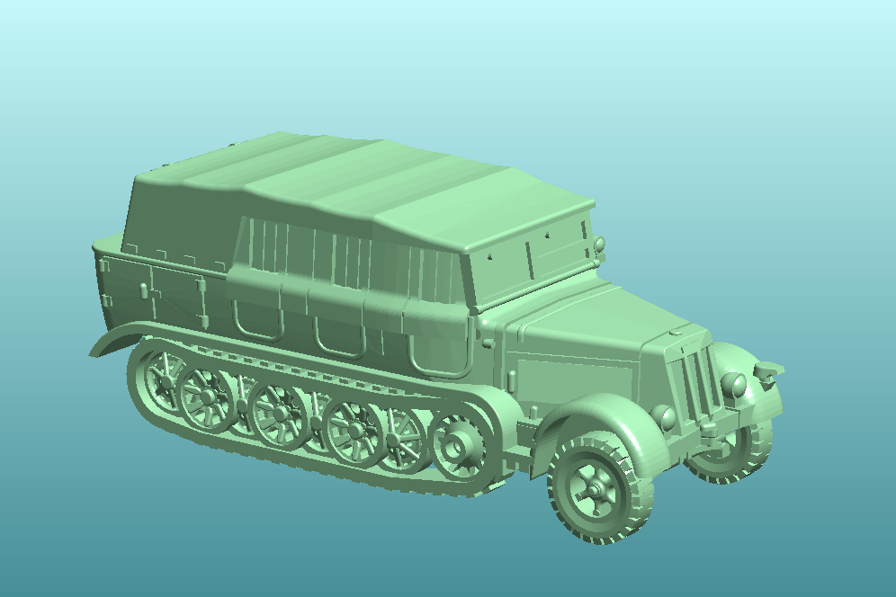 SdKfz 7 - Closed
