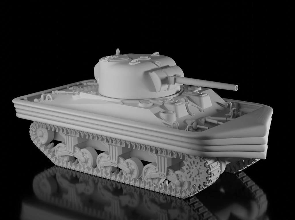 Sherman DD (Duplex Drive) "Donald Duck"
