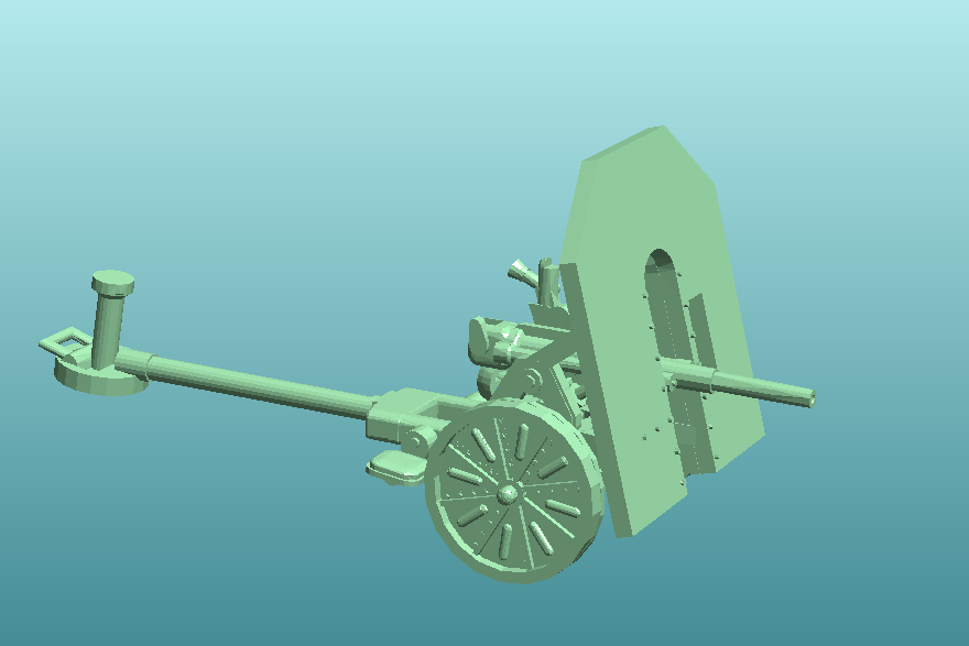 Skoda 37mm/70mm Hybrid Gun