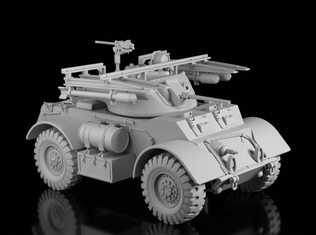 T17E1 Staghound Mk.I Tulip (Arvernes Miniatures)