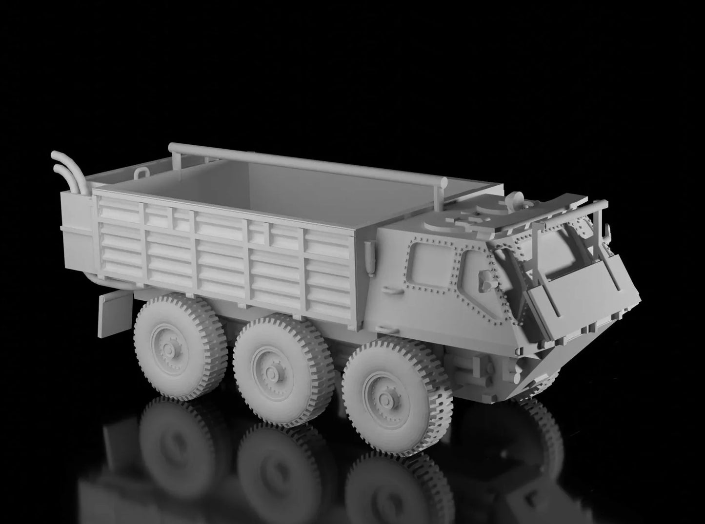 British Post War Alvis Stalwart Mk.2. Painted Resin Model