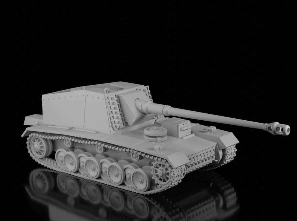 Sturer Emil 12.8cm (Wargame3d)